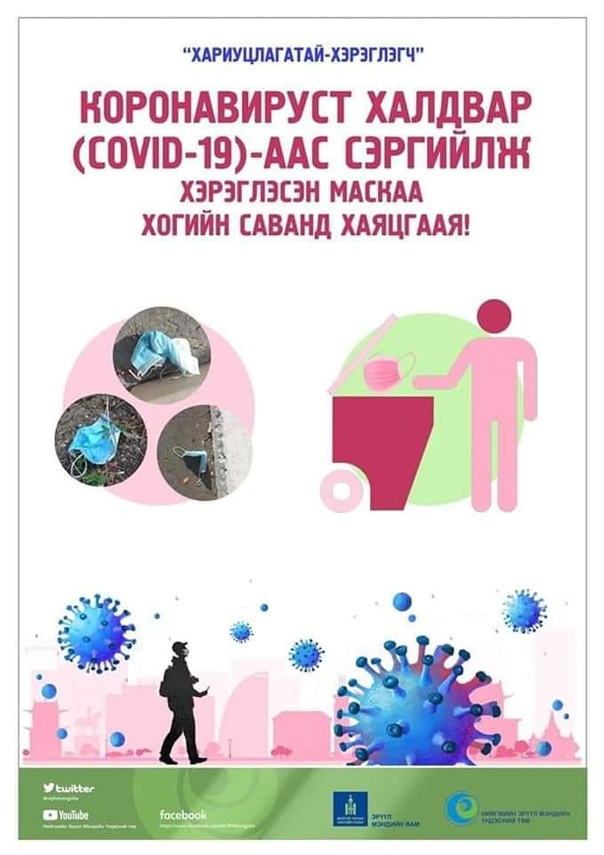 ХЭРЭГЛЭСЭН АМНЫ ХААЛТАА ШУУД ХОГИЙН САВАНД ХИЙГЭЭРЭЙ!